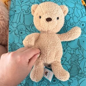 Tan Teddy Bear Plush Toy jellycat Rumblikin Bear